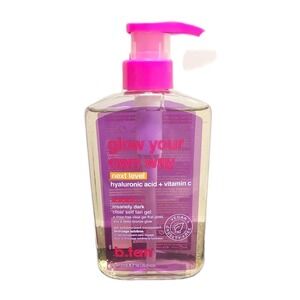 B.TAN GLOW YOUR OWN WAY NEXT LEVEL HYALURONIC ACID+VITAMIN C NEW